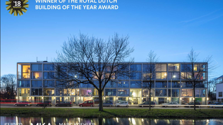 Superlofts Blok Y Utrecht wint prijs BNA Beste Gebouw van het Jaar