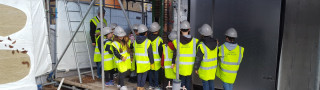 Ruim 140 kinderen bezoeken de bouwplaats Vestastraat 