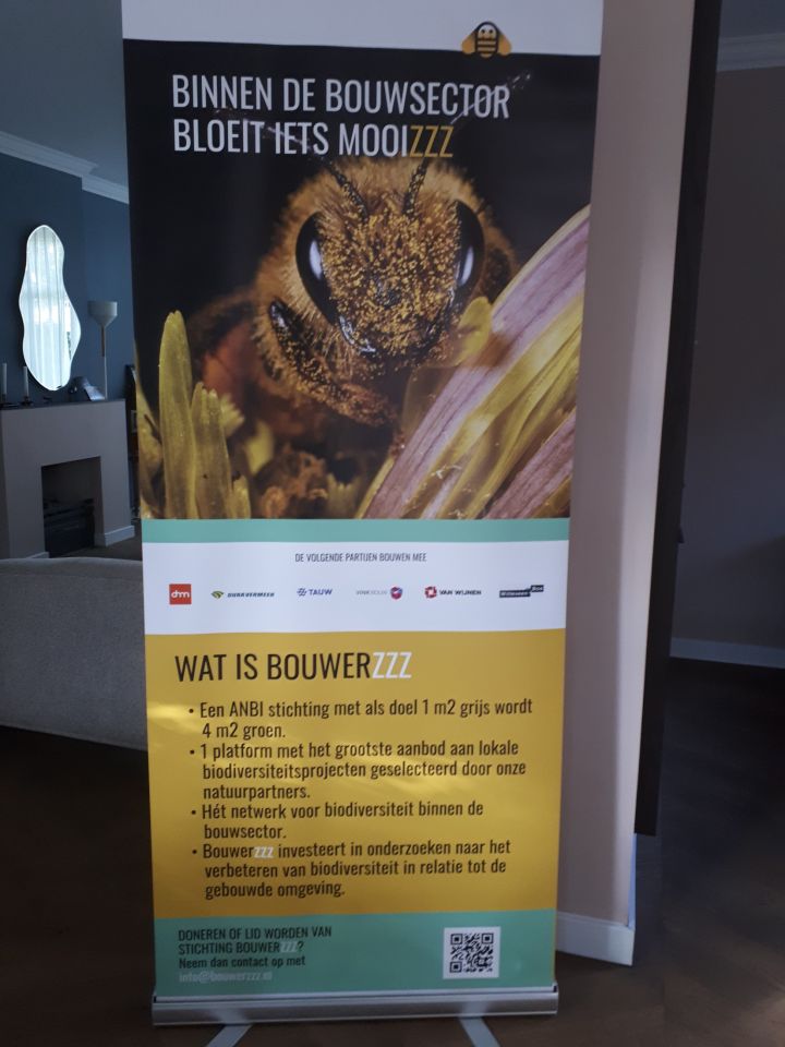 Bouwsector slaat handen ineen voor meer biodiversiteit met Stichting Bouwerzzz