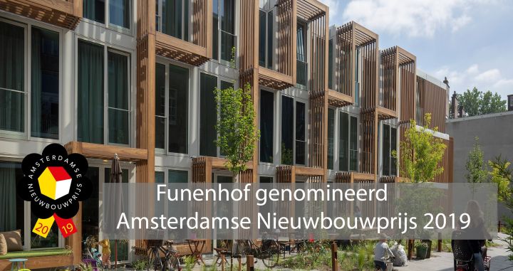 Genomineerden Amsterdamse Nieuwbouwprijs 2019