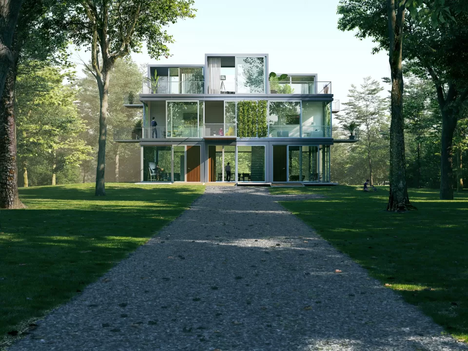 Square House