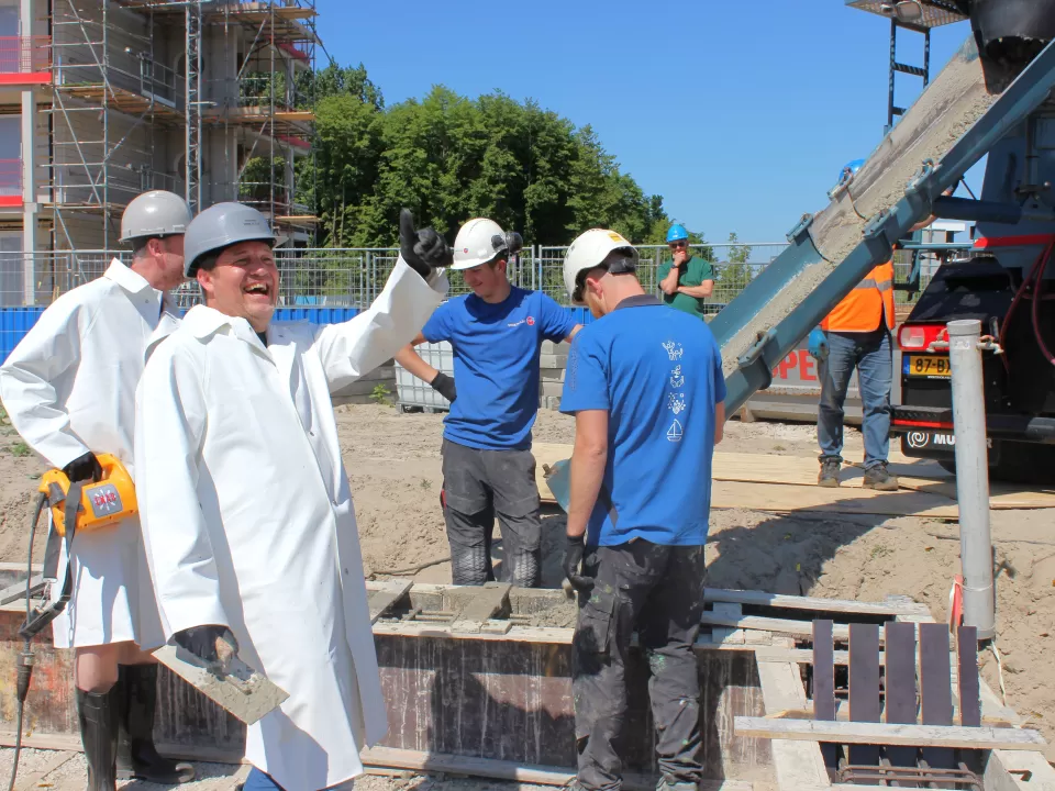 840 - kadewoningen start bouw