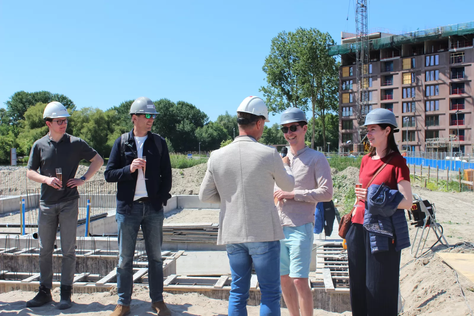 840 - start bouw kadewoningen