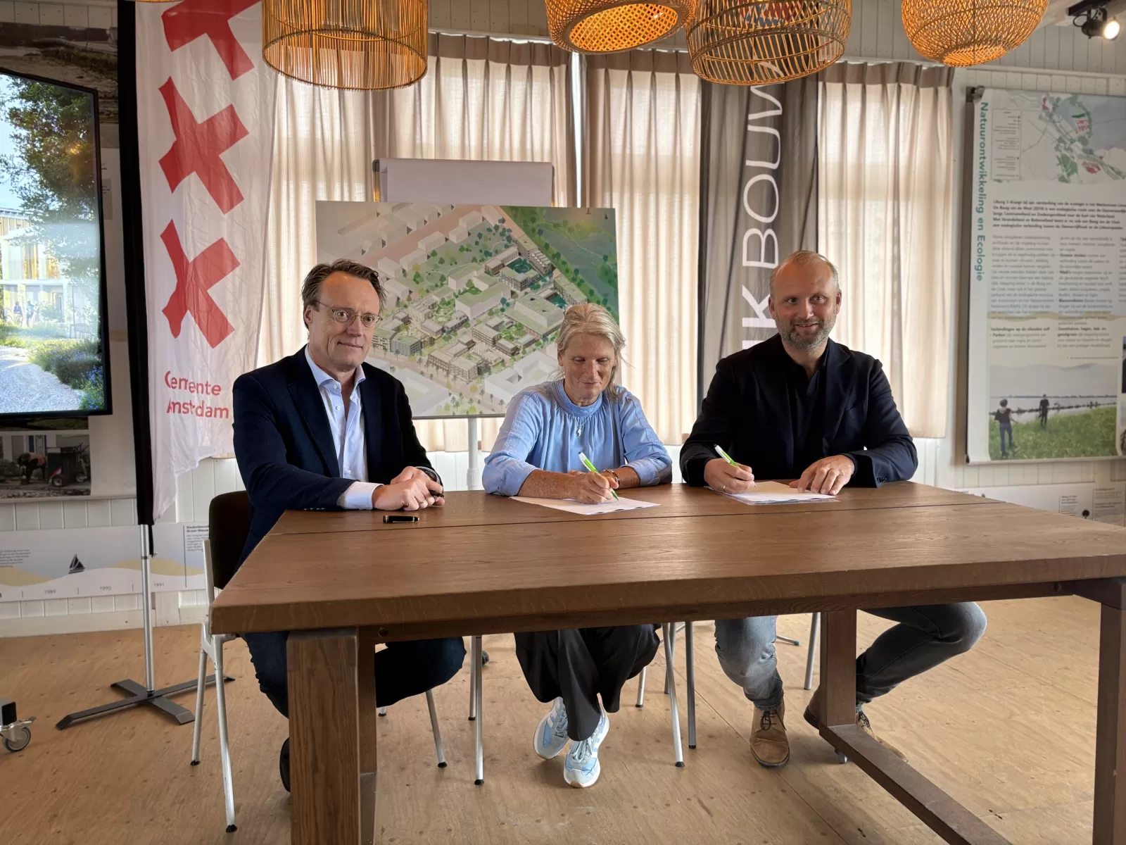 Tekenen Gemeente Amsterdam