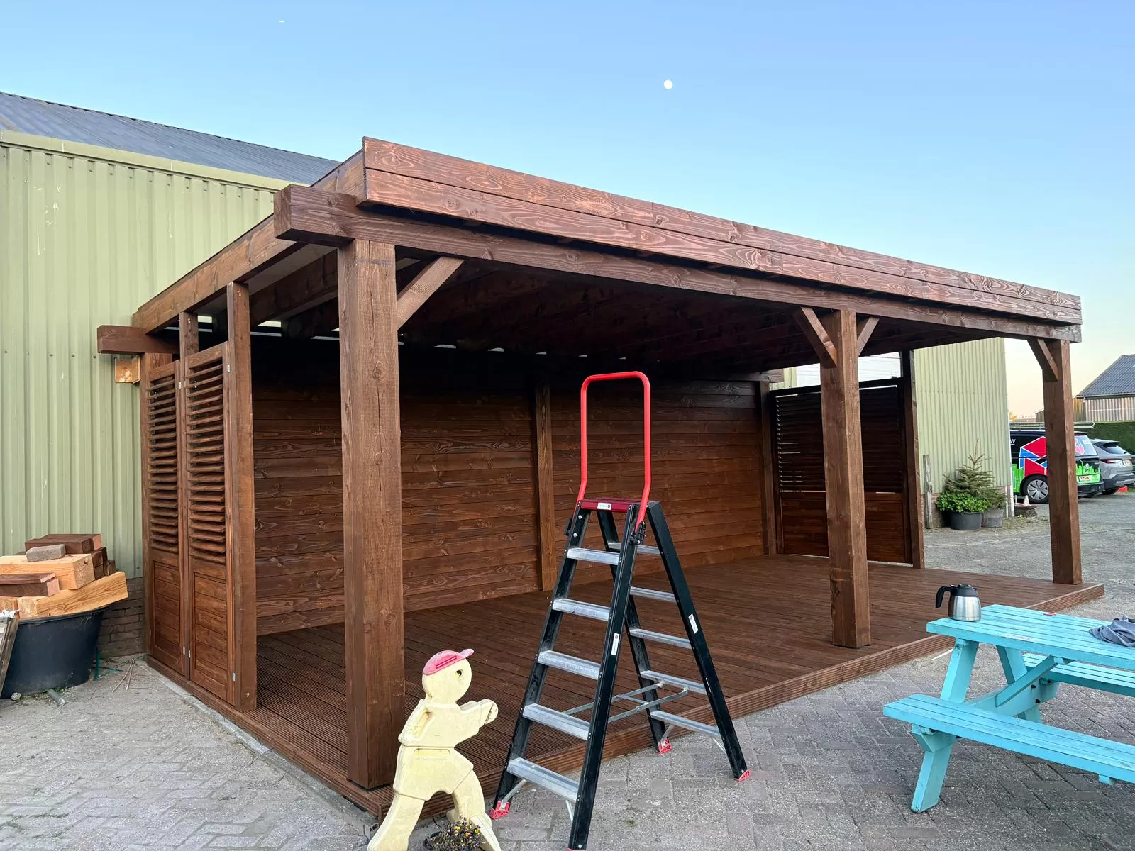 Veranda oplevering