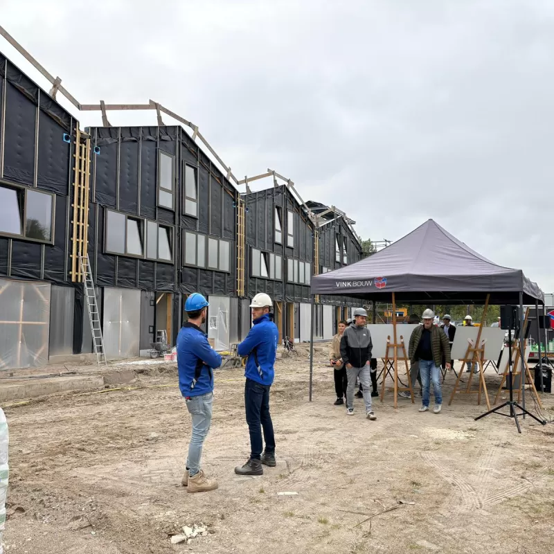Hoogste punt Kadewoningen