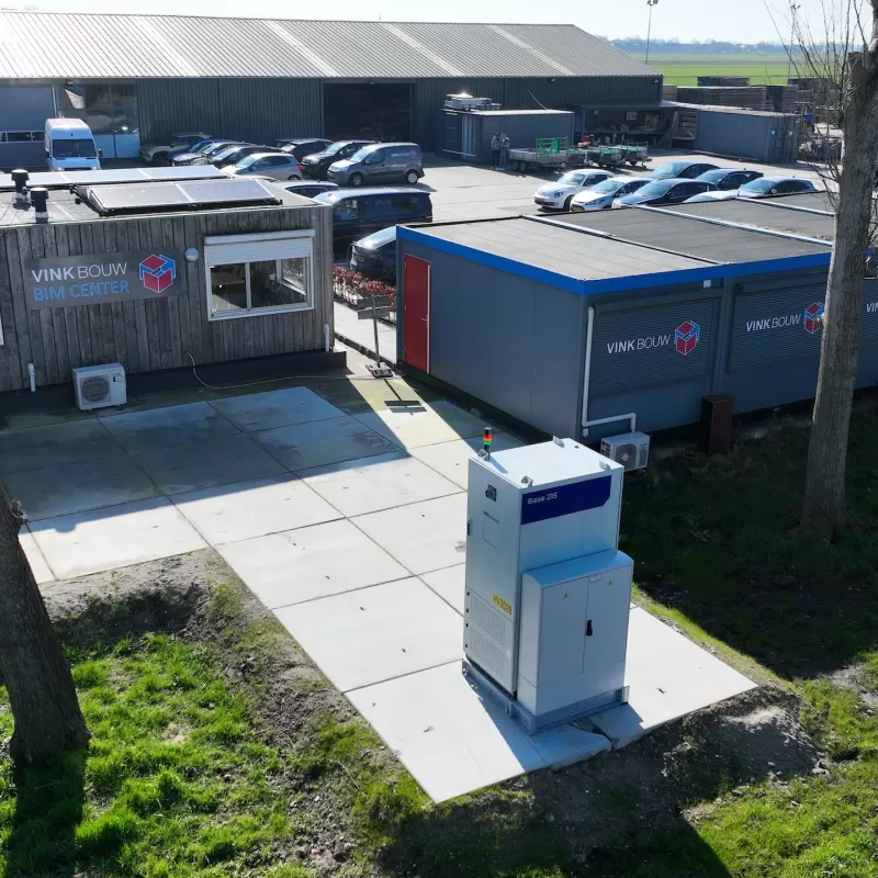 Batterij kantoor